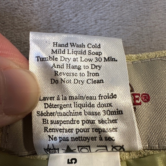 Boho Chic Suede Skirt Skotts Green Size 6 Washable Midi NWT Western Cowgirl 90s - Picture 5 of 9